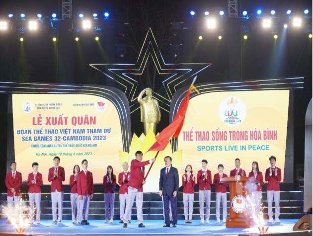 Herbalife đồng hành cùng Lễ xuất quân Đoàn Thể Thao Việt Nam tham dự SEA Games 32